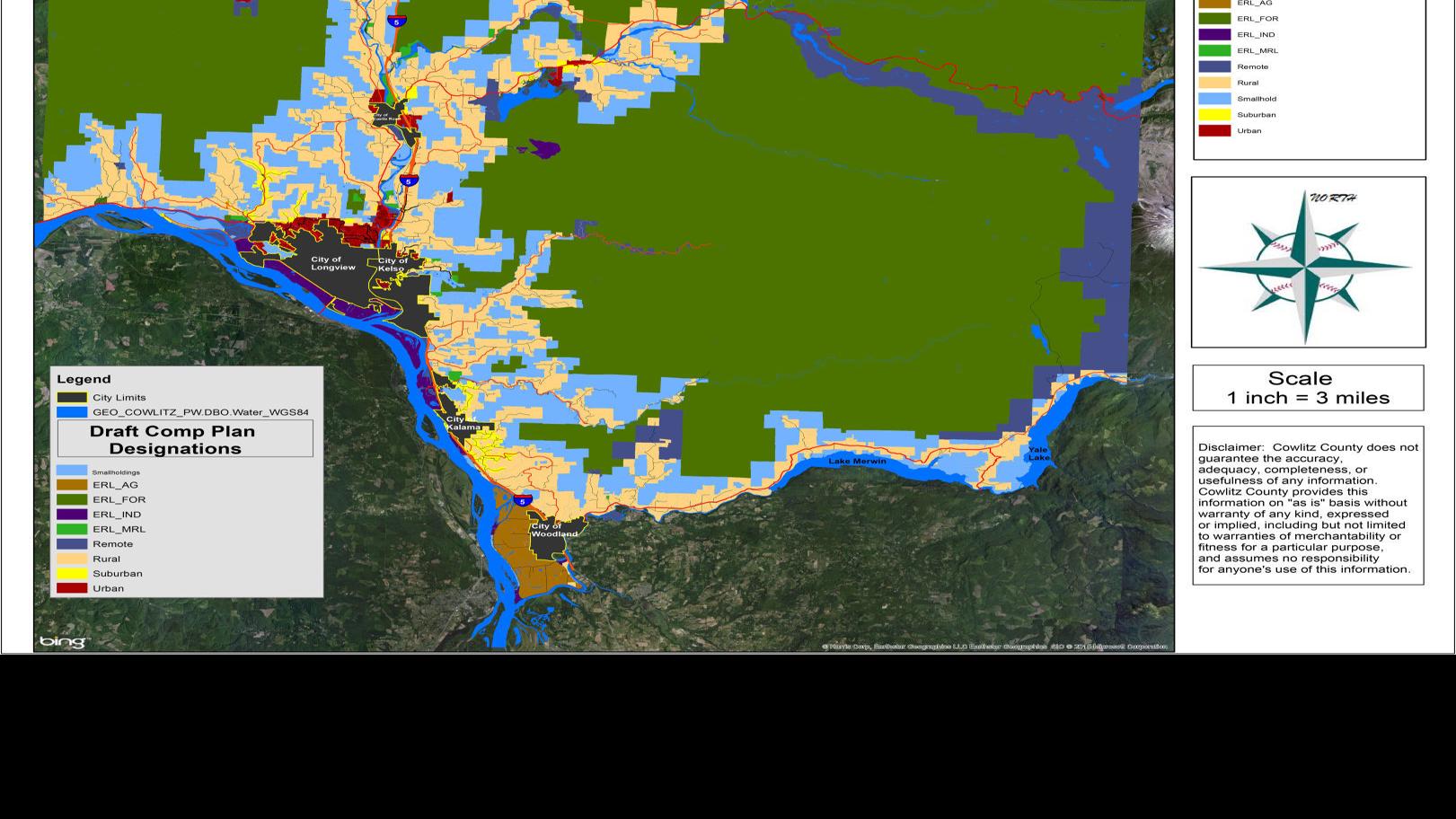 Cowlitz County Parcel Map Cowlitz County To Update 41-Year-Old Land Use Plan | Local | Tdn.com