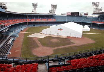 Tiger Stadium 2006 - press box  Tiger stadium, Detroit sports, Baseball  park