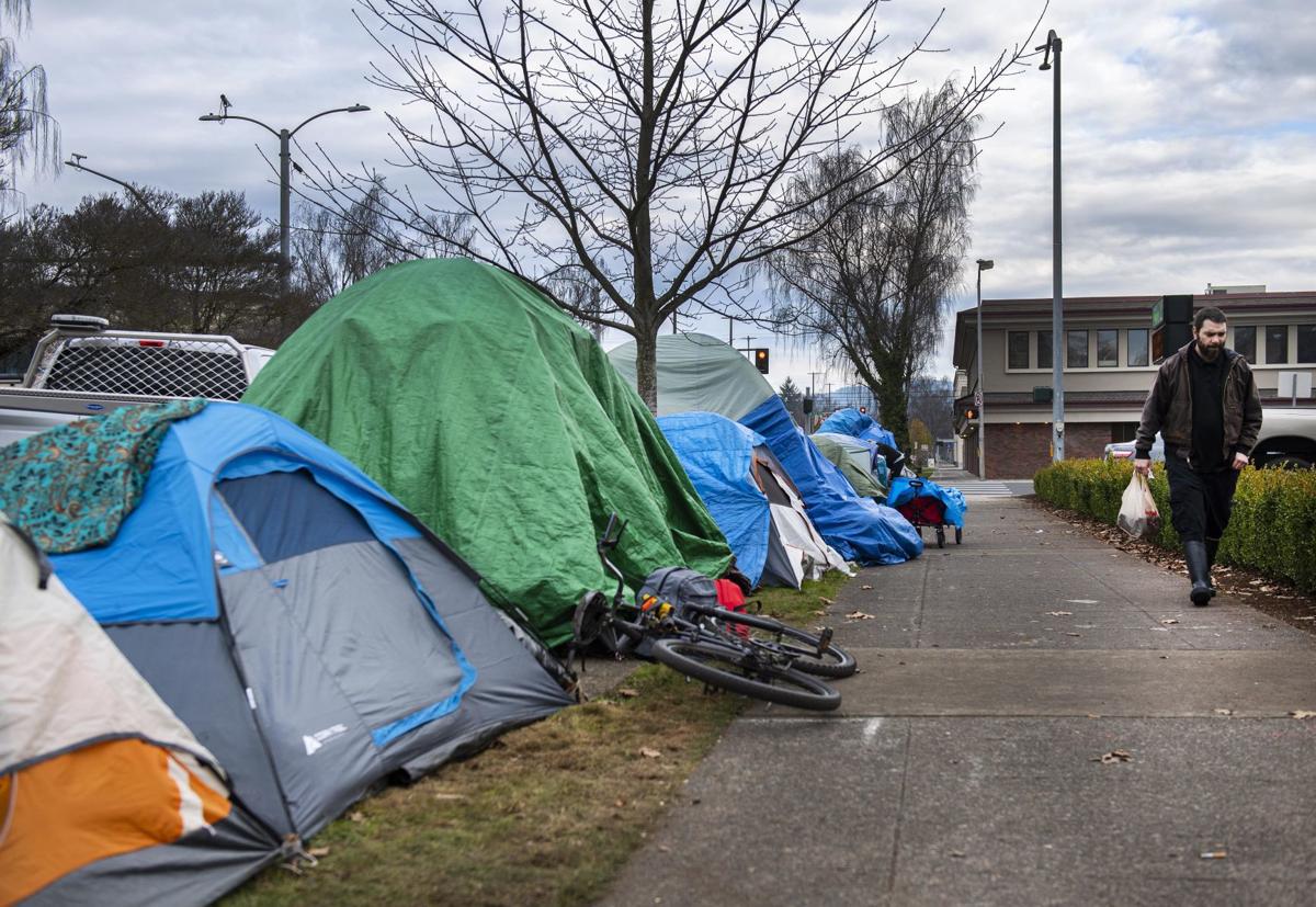 Camping along Broadway