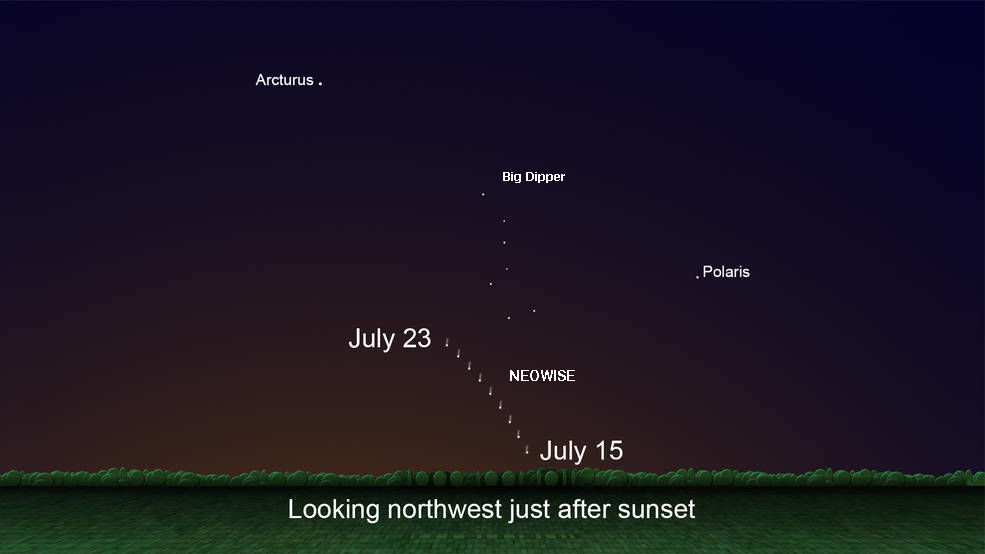 Newly Discovered Comet An 'easy, Easy View' In The Night Sky