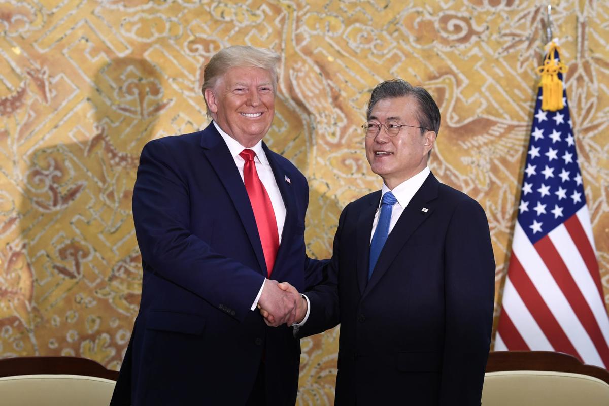 APTOPIX Trump US Korea