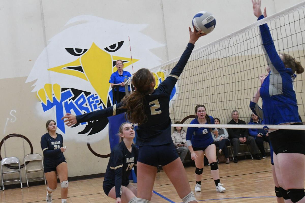 1B High School Volleyball Naselle 1B volleyball tournament