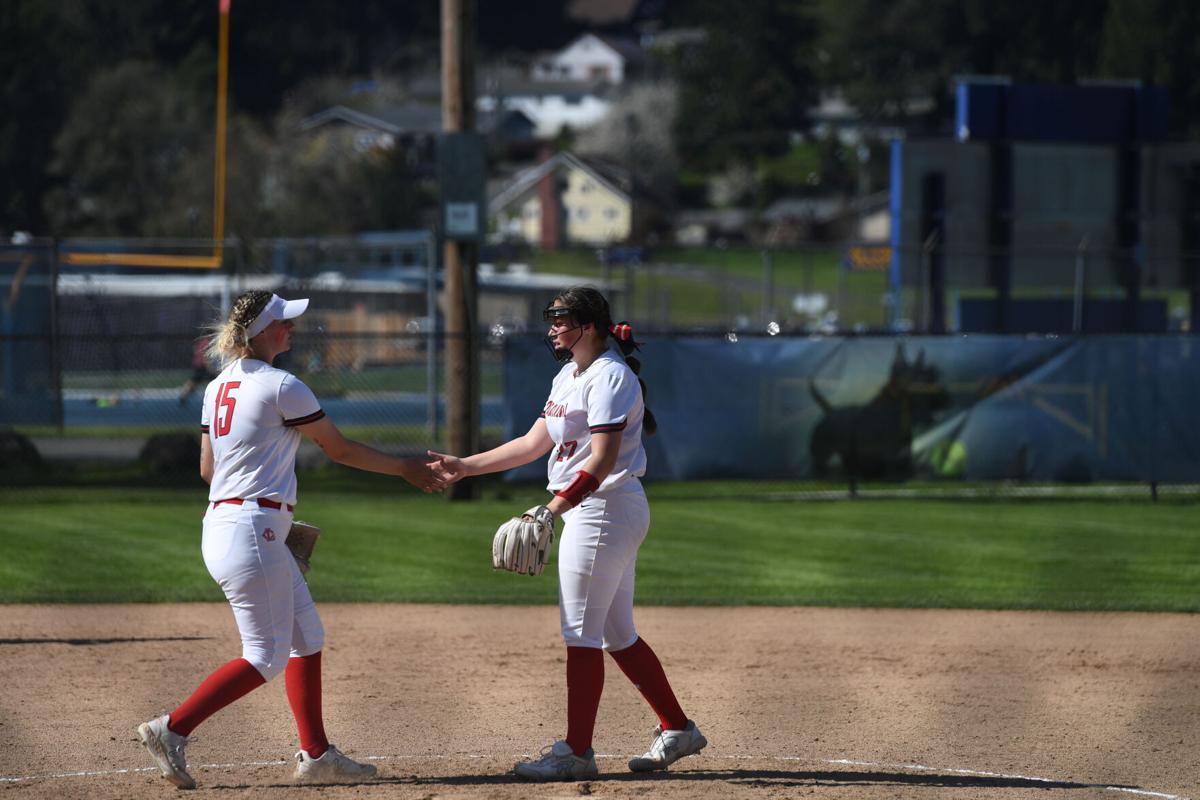 NWAC Softball LCC takes two from Centralia behind solid pitching.