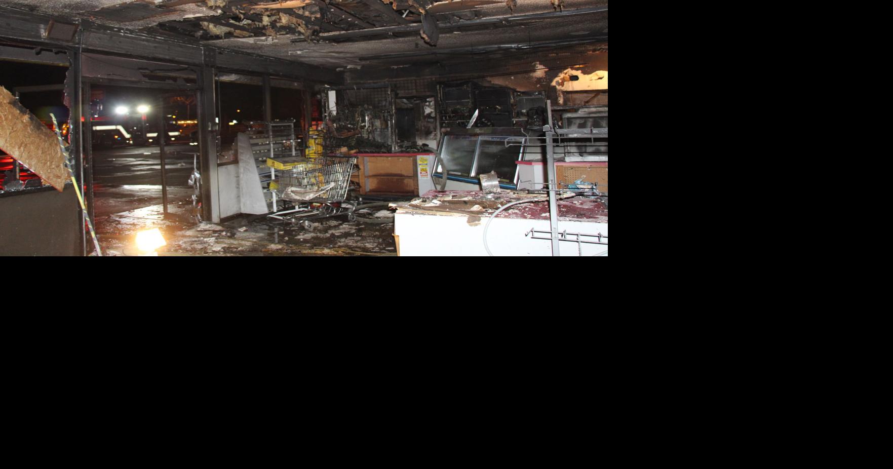 Arson suspected in vacant convenience store fire