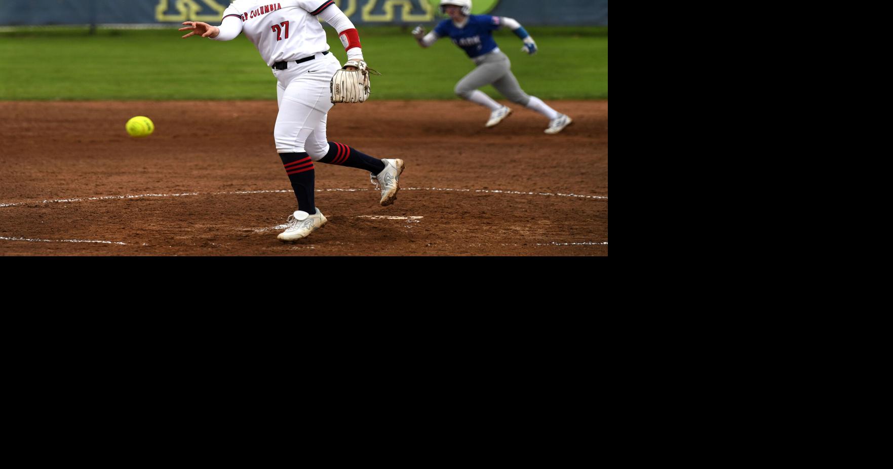 NWAC Softball Dunlap and Lower Columbia slam past Clark in twinbill