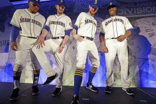 Slideshow: See the new Mariners uniforms