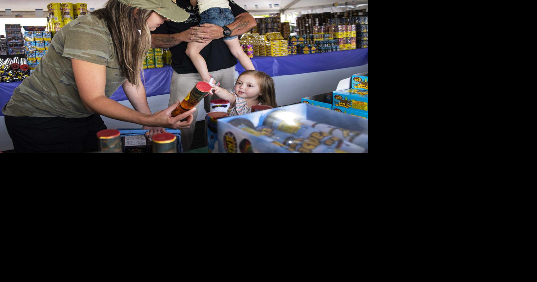 Fireworks sales double as people prepare for explosive weekend
