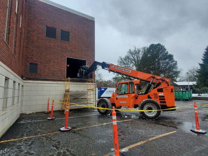 Heat off in Longview Public Library as HVAC replaced