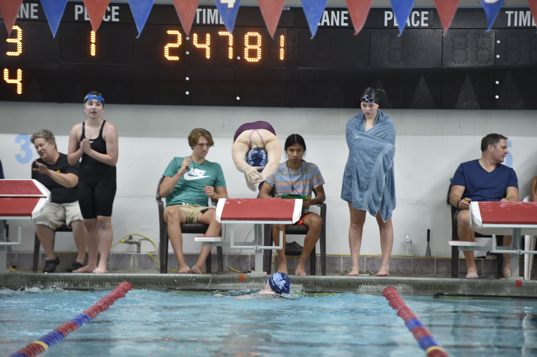 High School Girls Swimming: McGaughan makes new highwater mark in dual