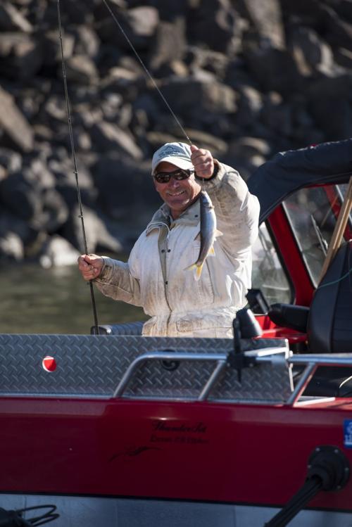 Angler catches pikeminnow