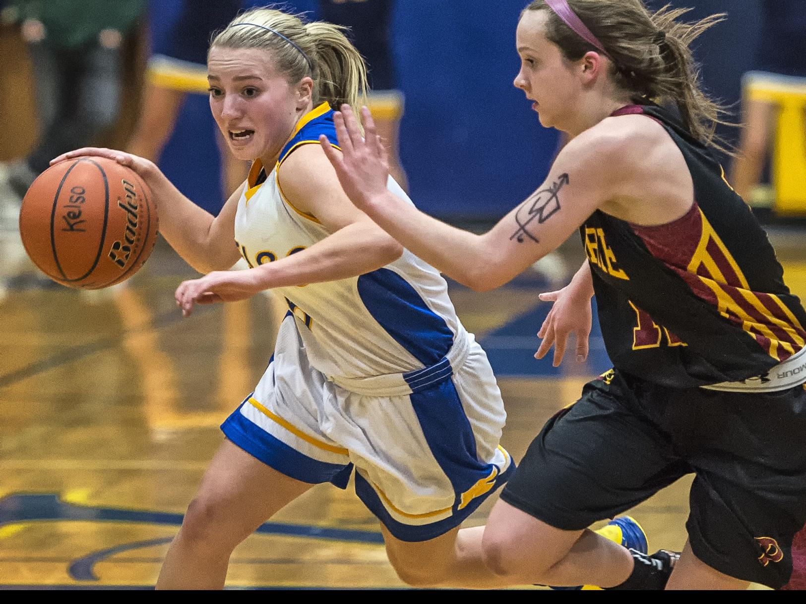 Girls Basketball Falcons Hit 14 3s Shoot 55 Percent To Down