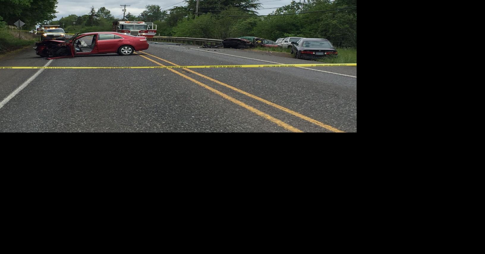 One dead, several injured in crash that closes Highway 30 near Rainier