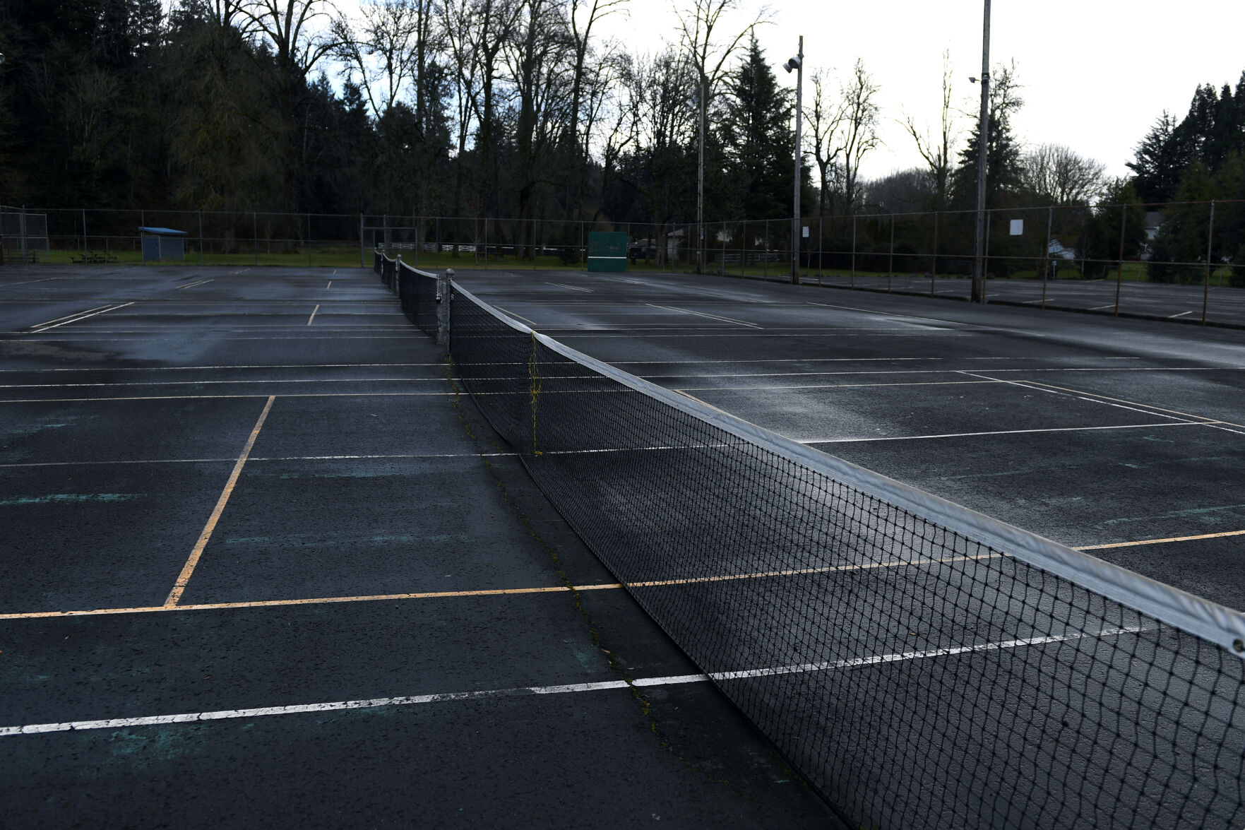 John Null tennis courts to be converted to pickleball courts image