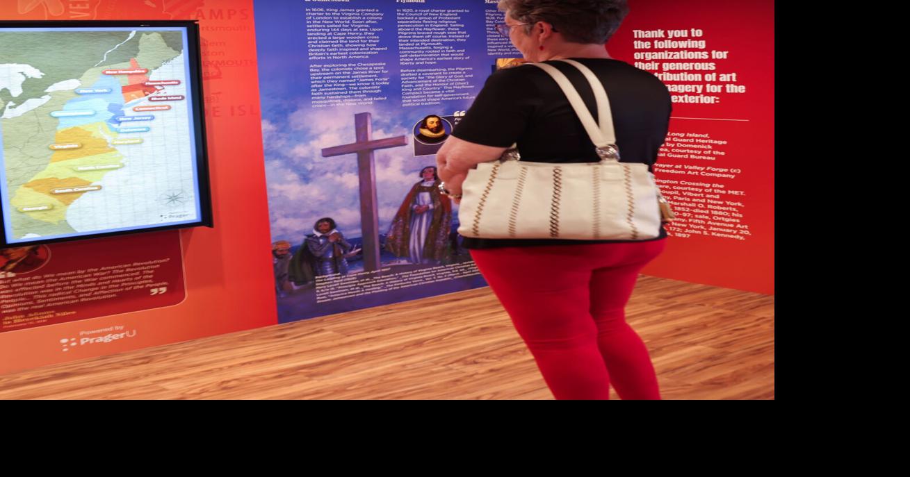 Christian roots in America on display inside Freedom Truck amid Rainier visit