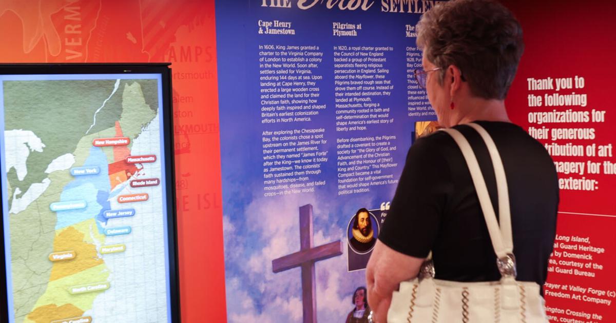 Christian roots in America on display inside Freedom Truck amid Rainier visit