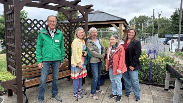 Master Gardener Foundation Celebration at St. Joseph Medical Center Therapy Garden