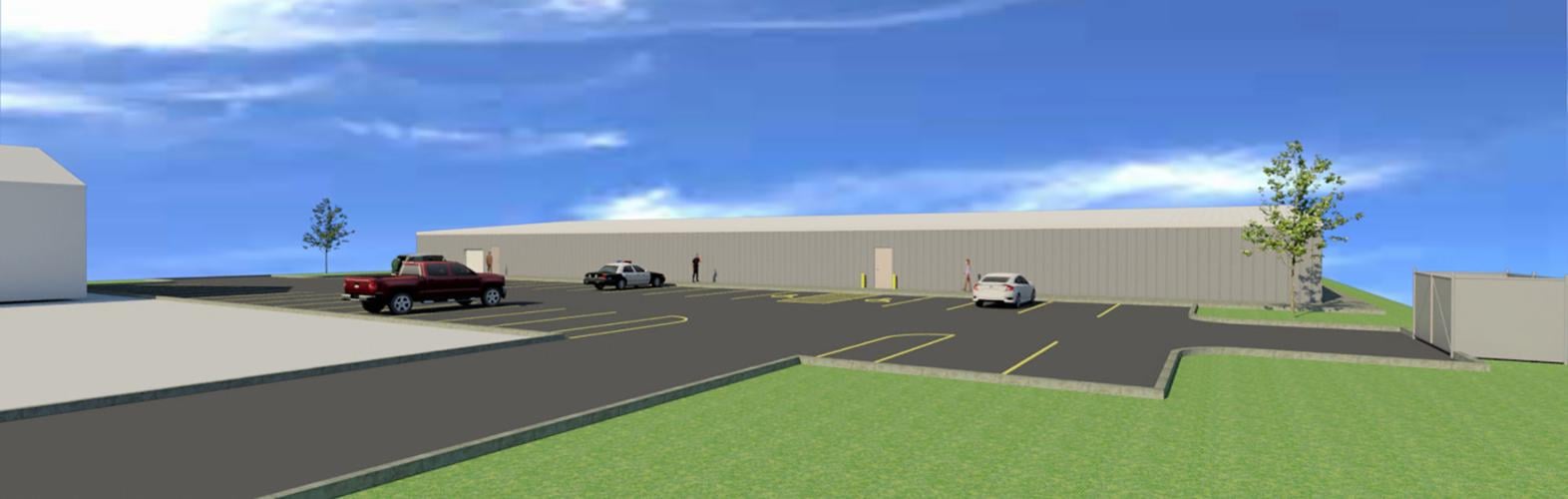 Private investors, Longview officials break ground on indoor shooting range