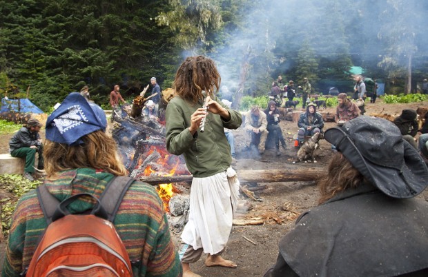 Rainbow nature trail and armpit fudge @ District Camp