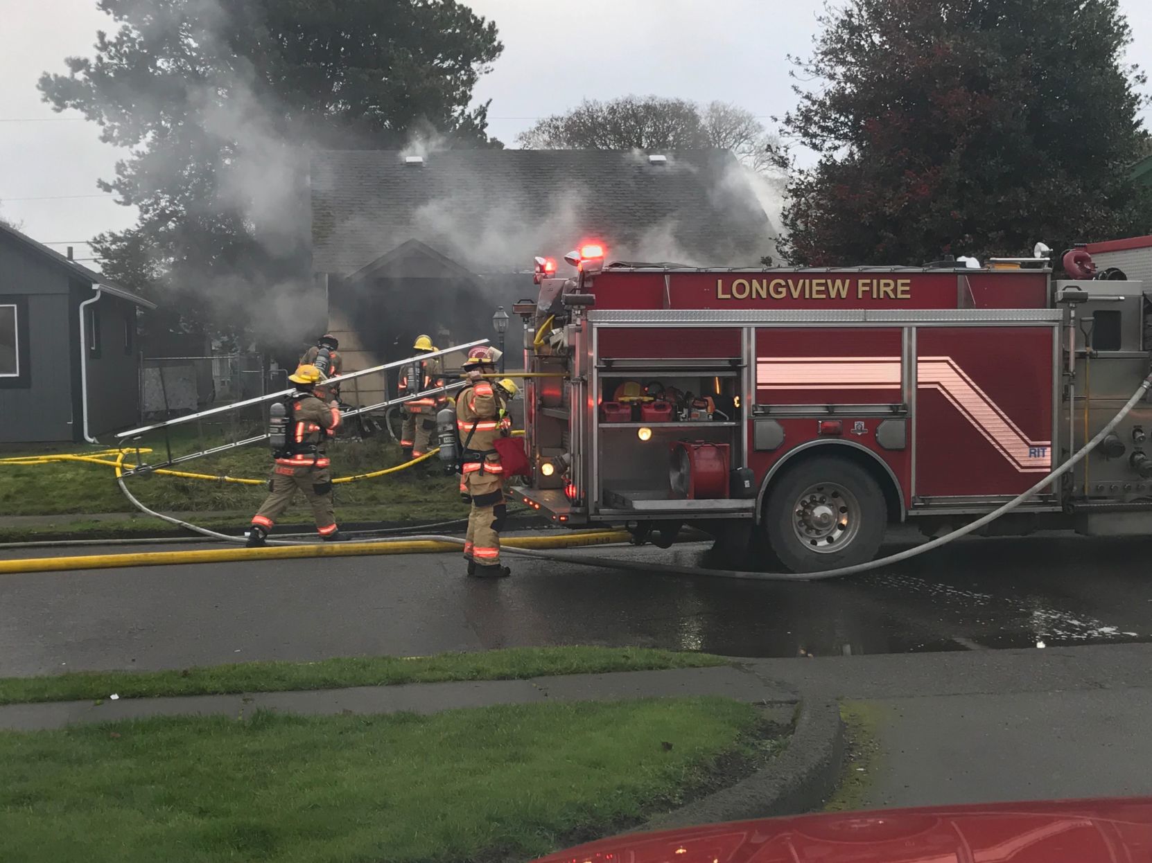 Fire Crews Respond To Thursday Morning House Fire | Local | Tdn.com