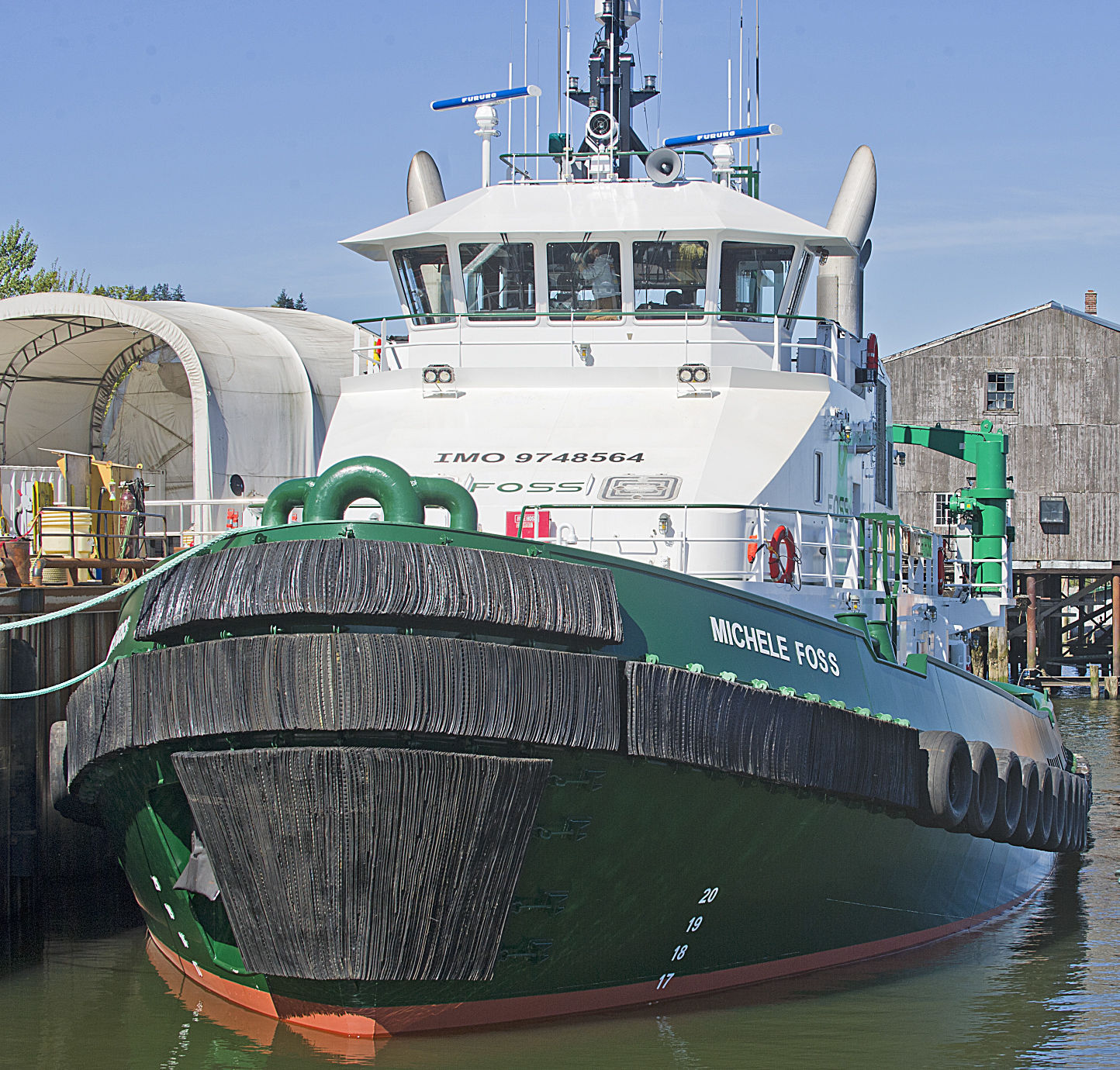 Arctic tugboat set to take her maiden voyage