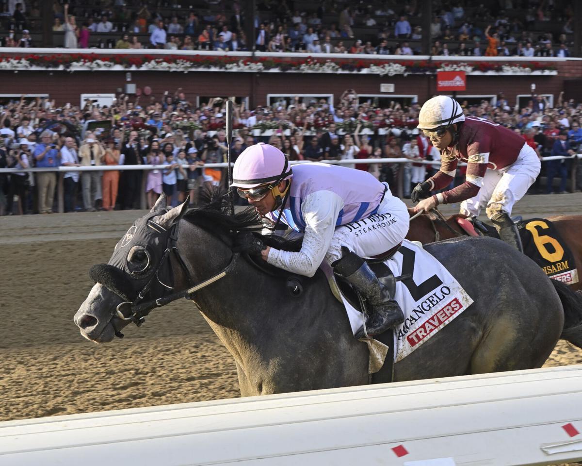 Arcangelo wins 1.25M Travers for trainer Jena Antonucci