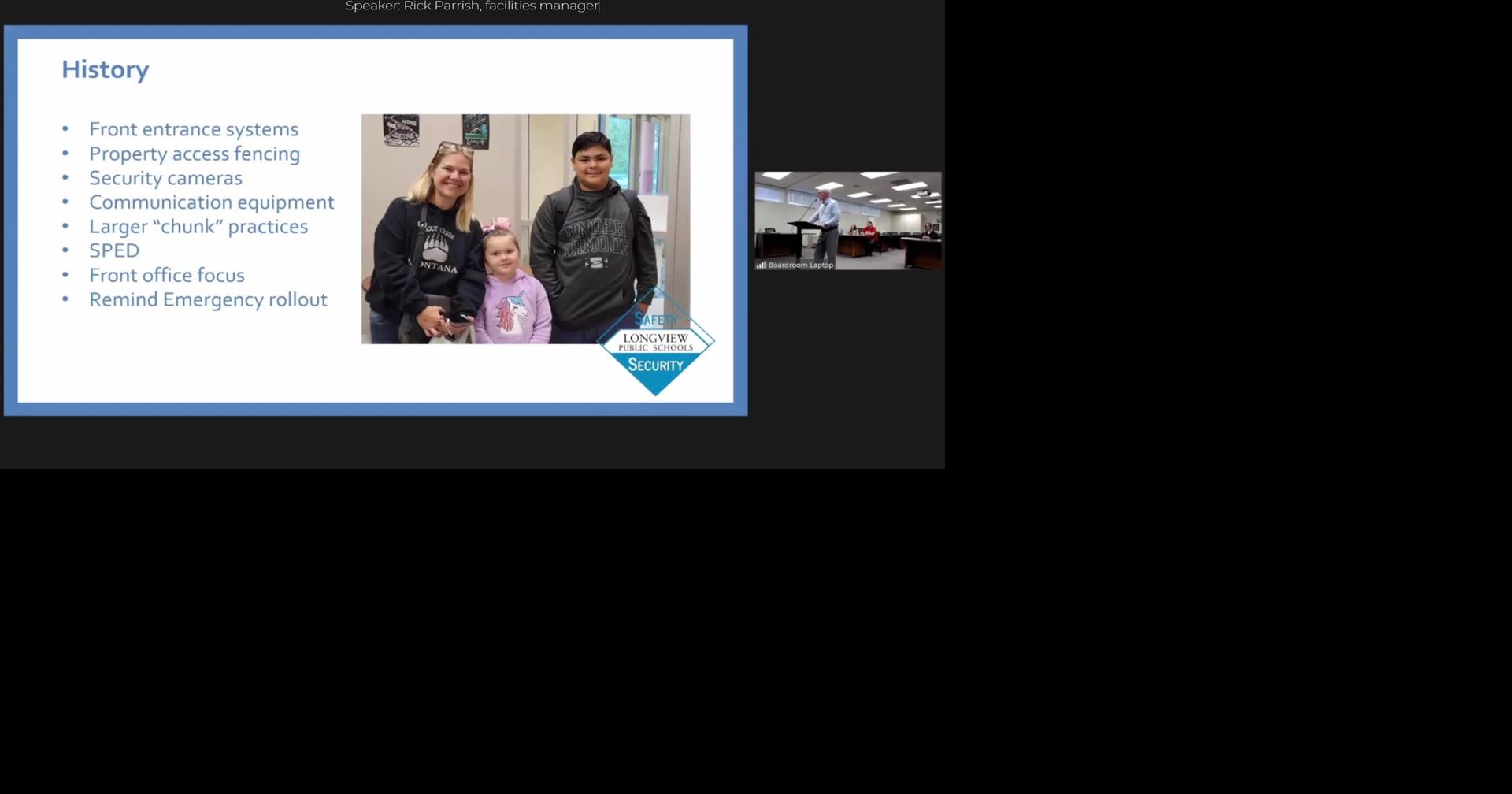 Longview School District Board discusses safety and security updates