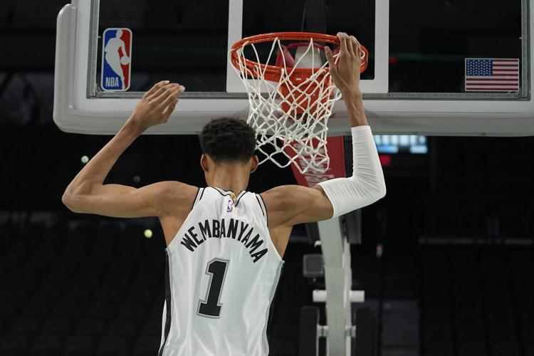 Wembanyama already setting a tone for his rookie NBA season with the Spurs