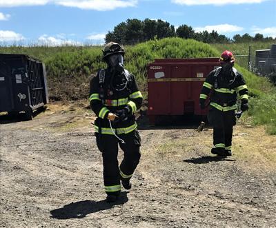 leak longview temporarily tdn firefighters responded
