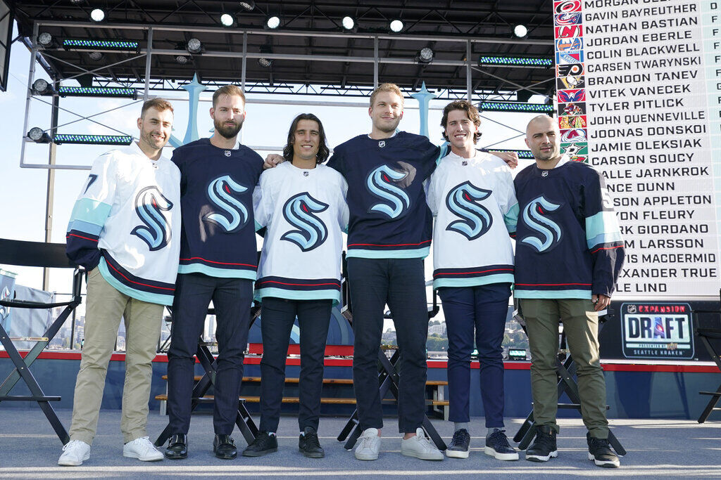 Through Expansion Draft Seattle Kraken Sets First Roster Sports Tdn Com