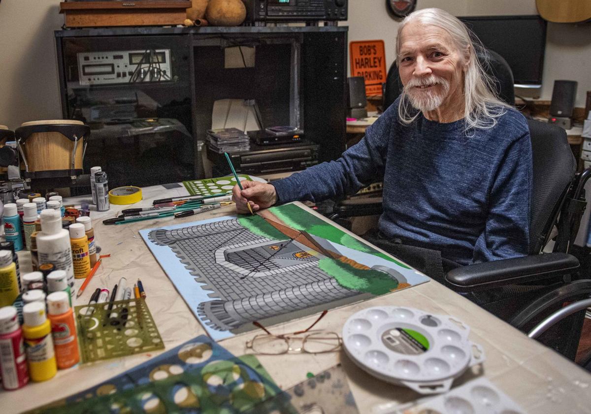 Longview Drafter Made Painting His Therapy After A Stroke Local
