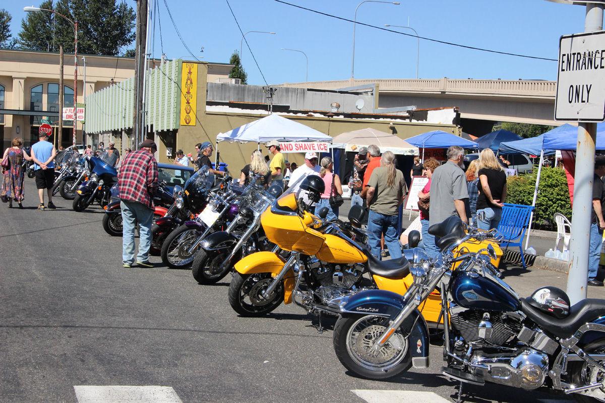 Motorcycle enthusiasts gather in Kelso for annual Iron Horse Rally