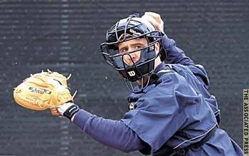 Former Seattle Mariners Jay Buhner, Dan Wilson, Randy Johnson and