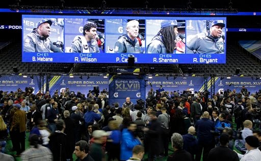 Photos: Seahawks at Super Bowl Media Day | Tdn Featured | tdn.com