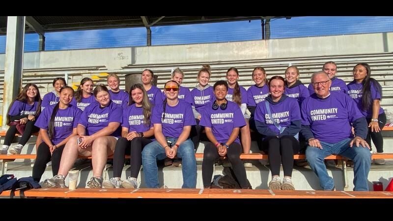 Red Devil Softball Serves at Day of Caring