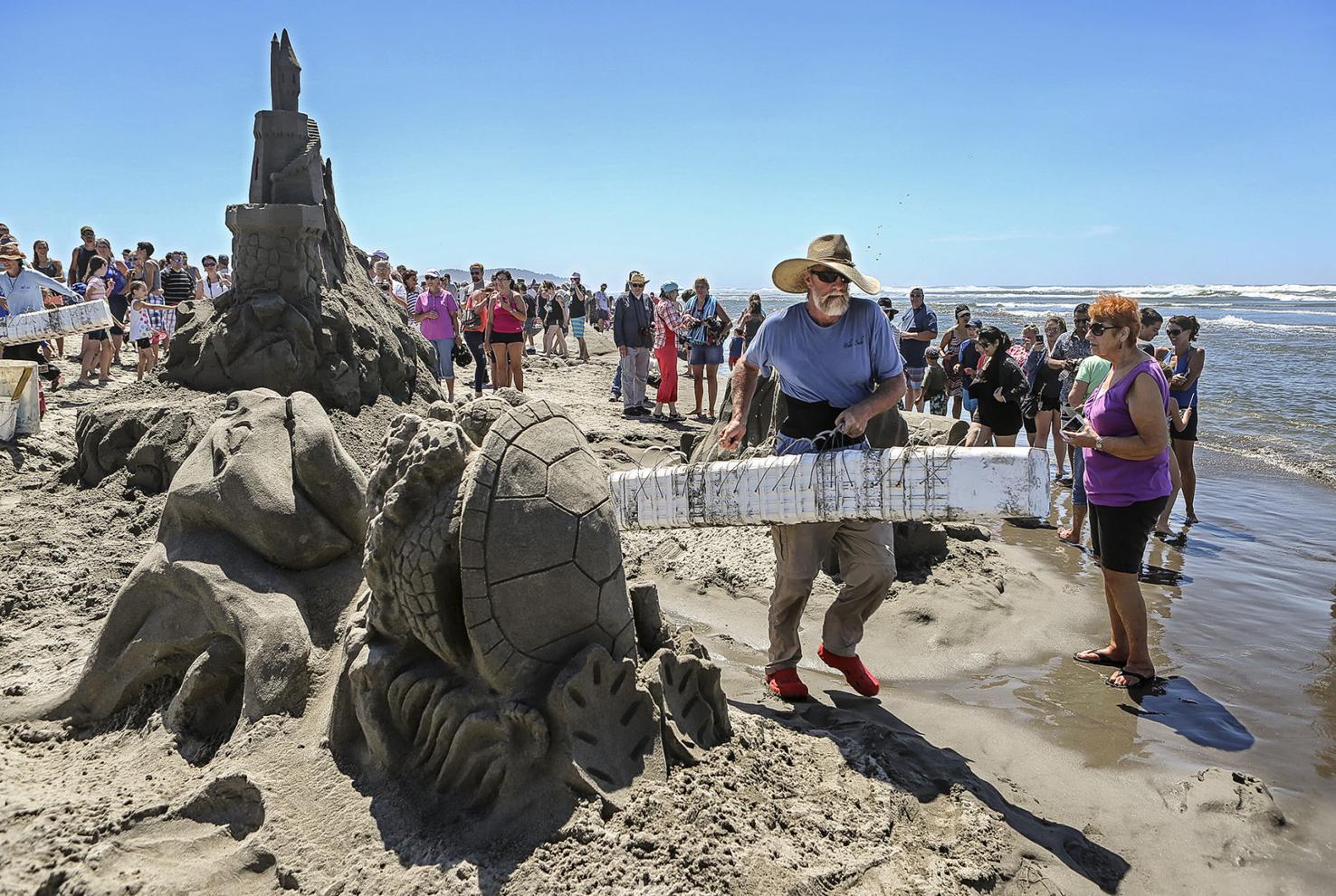 Long Beach sand castle competition starts this week