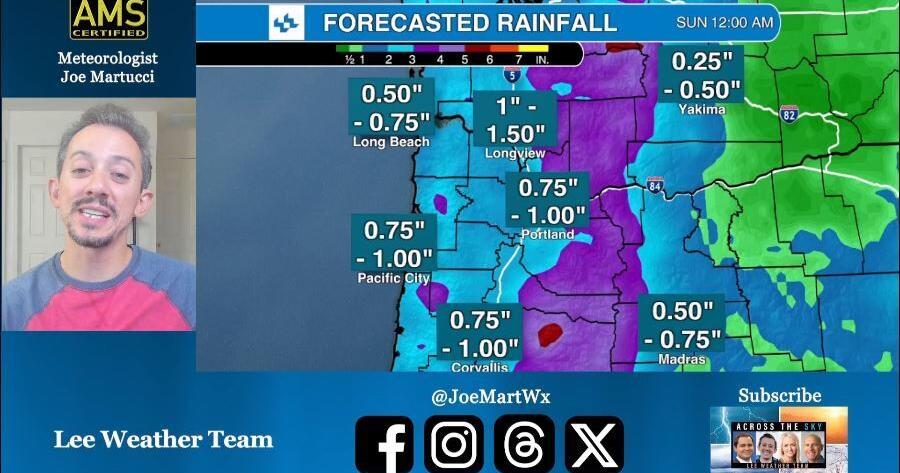 Atmospheric River to Bring Heavy Rain to Pacific Northwest - Vimarsana News