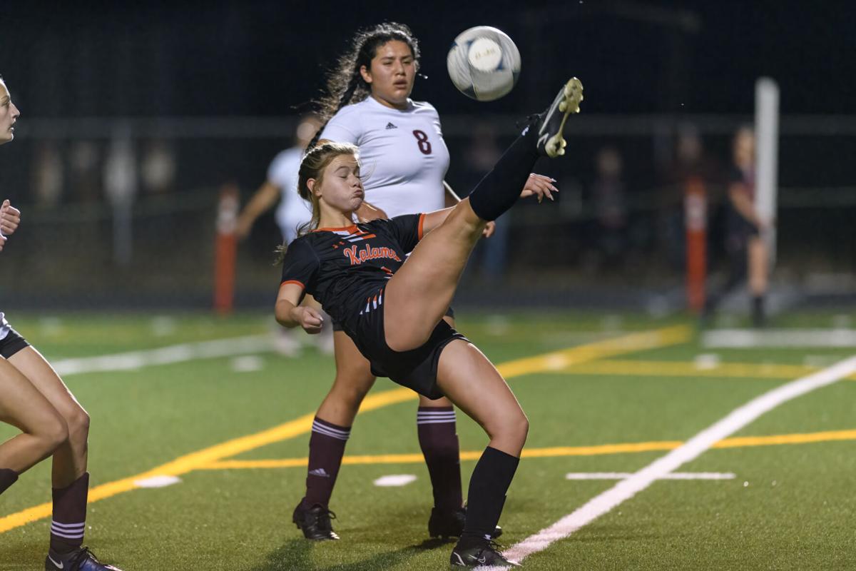 2B High School Girls Soccer Kalama shuts out South Bend, advances to
