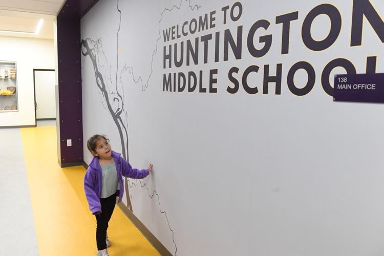 Home at last A new and improved Huntington Middle School makes its debut