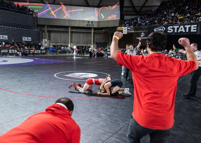 High School Wrestling: Three local freshman reach final mats, all fall down