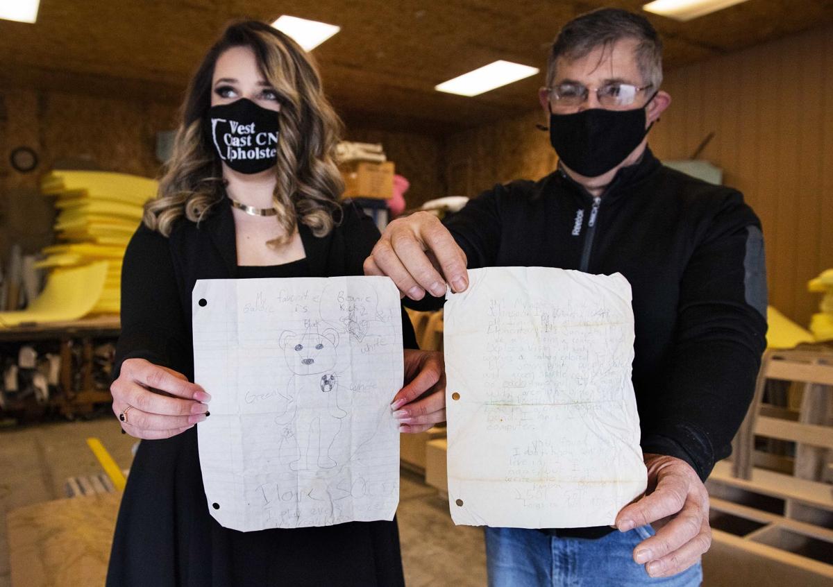 Pavel & Irina with letters