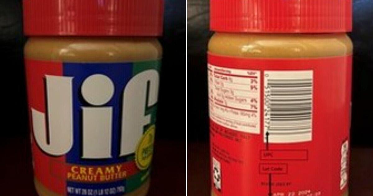 Some Jif peanut butter products recalled due to salmonella