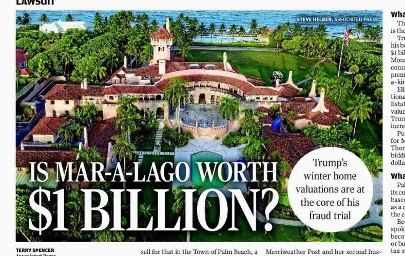 IS MARALAGO WORTH 1 BILLION? IS MARALAGO WORTH 1 BILLION?