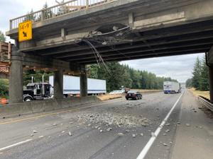 I-5 lanes to close overnight on Toledo-Vader Road Overpass