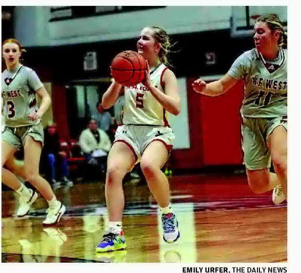 Lumberjills waxed by W.F. West in opener