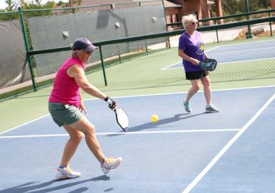 Pickleball tourney takes center court