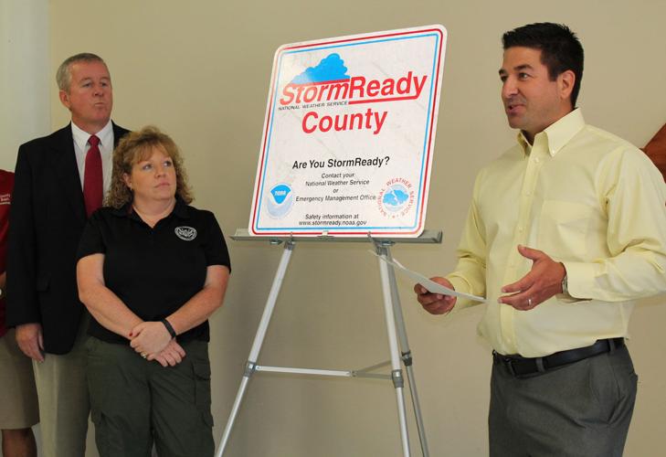 National Weather Service honors county