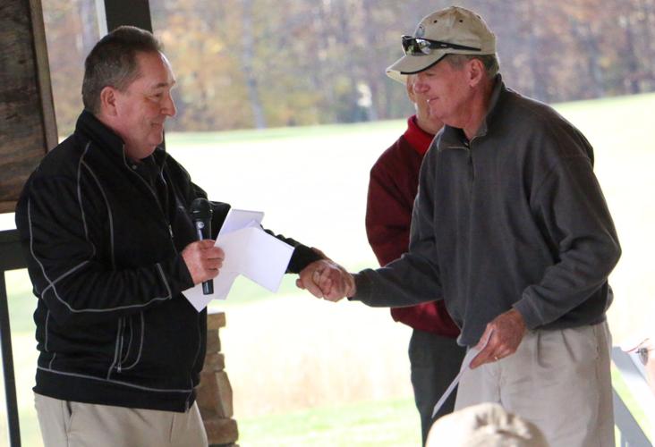 Villagers tee off for final golf event