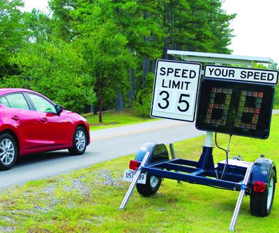 POA device helps slow down fast drivers in Village