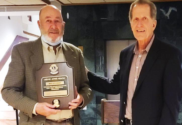 Two recognized by Lions for service