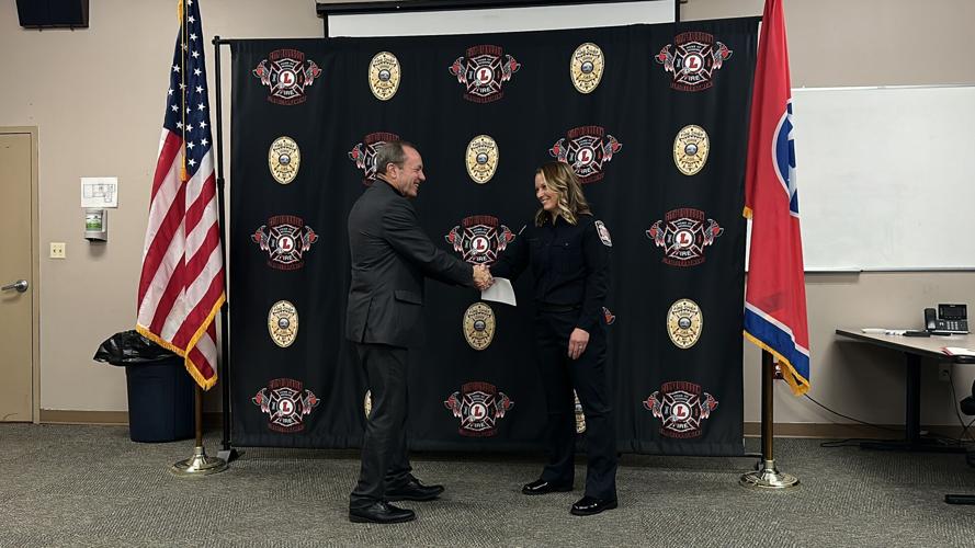 Erin Gray breaks barriers as first full-time female firefighter in Loudon